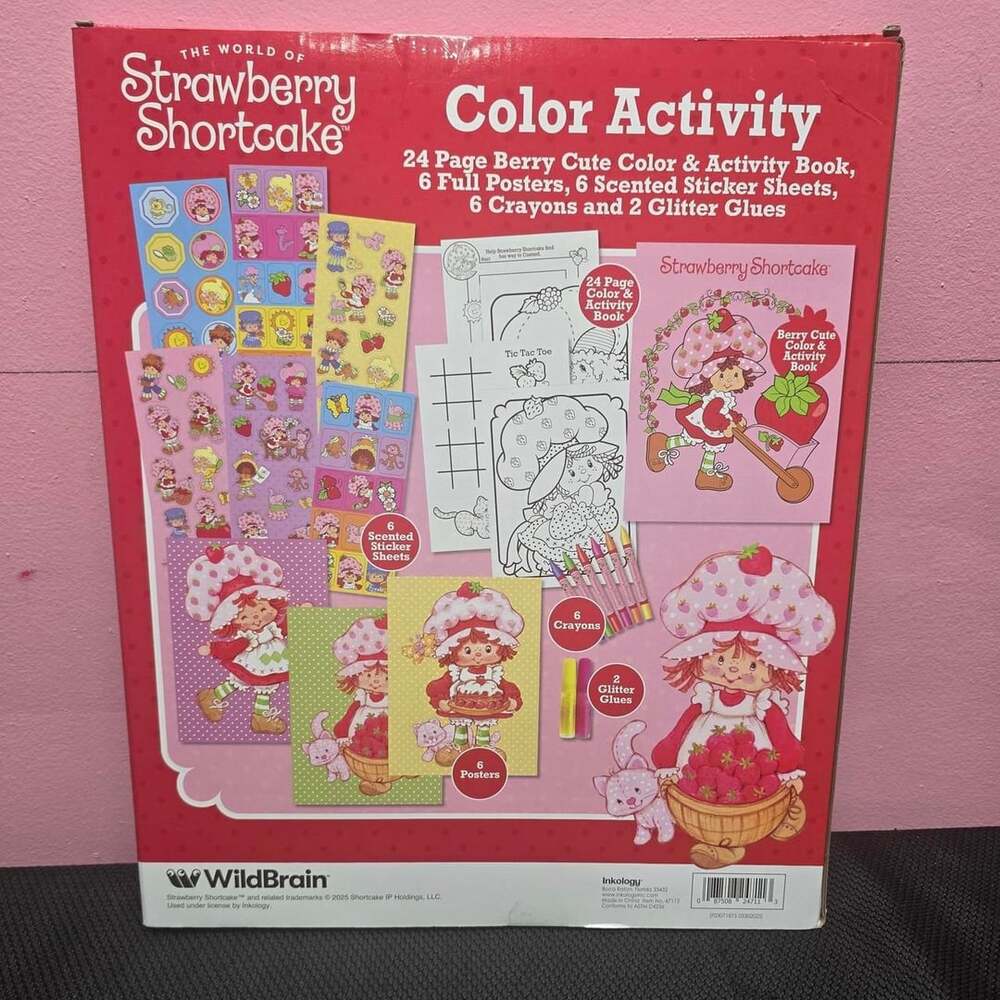 Strawberry Shortcake Color Activity Set - Picture 3 of 3
